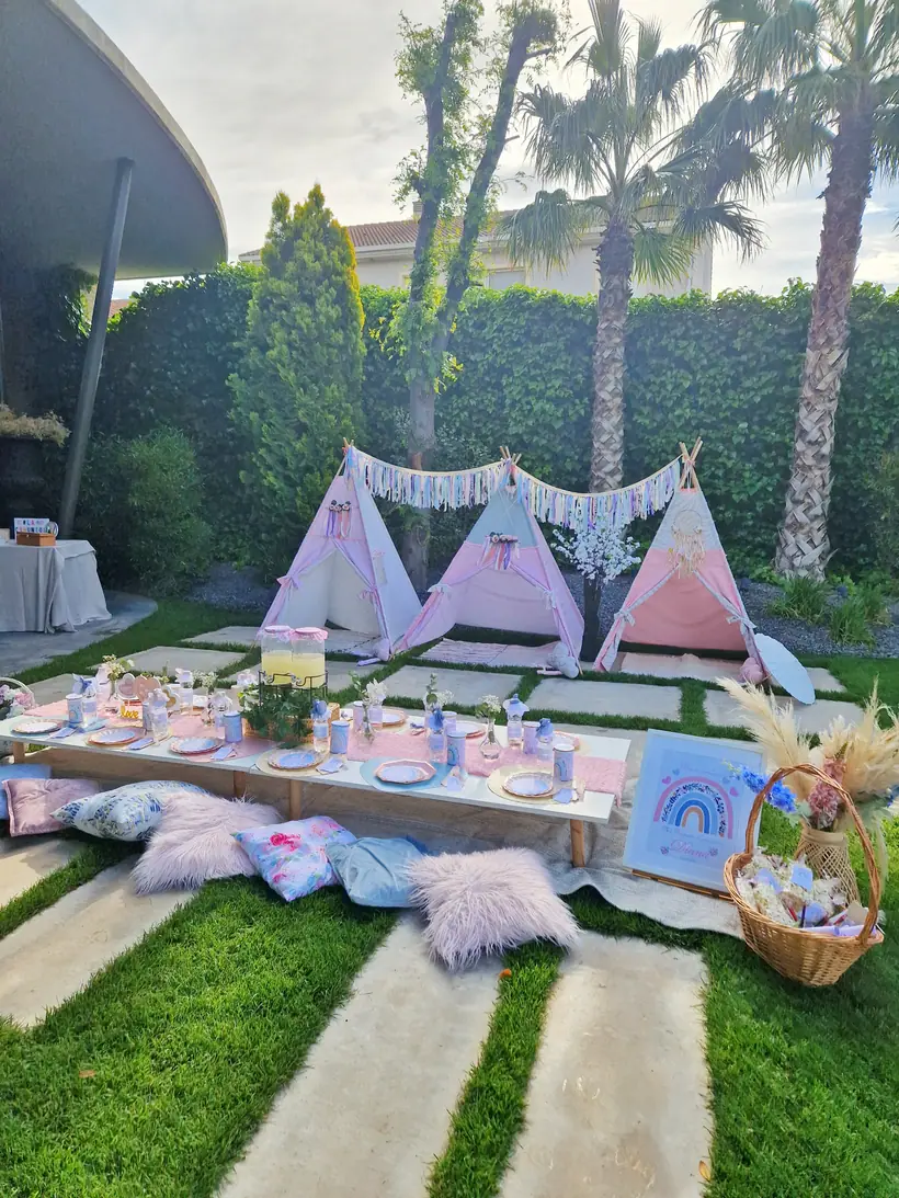 Fiesta infantil con tipis en Zaragoza — Spazio Mágico