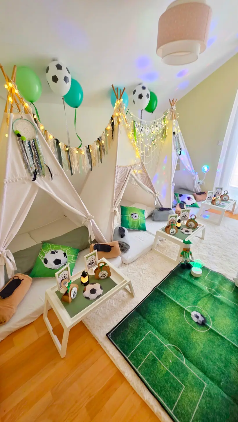 Fiesta infantil con tipis en Zaragoza — Spazio Mágico