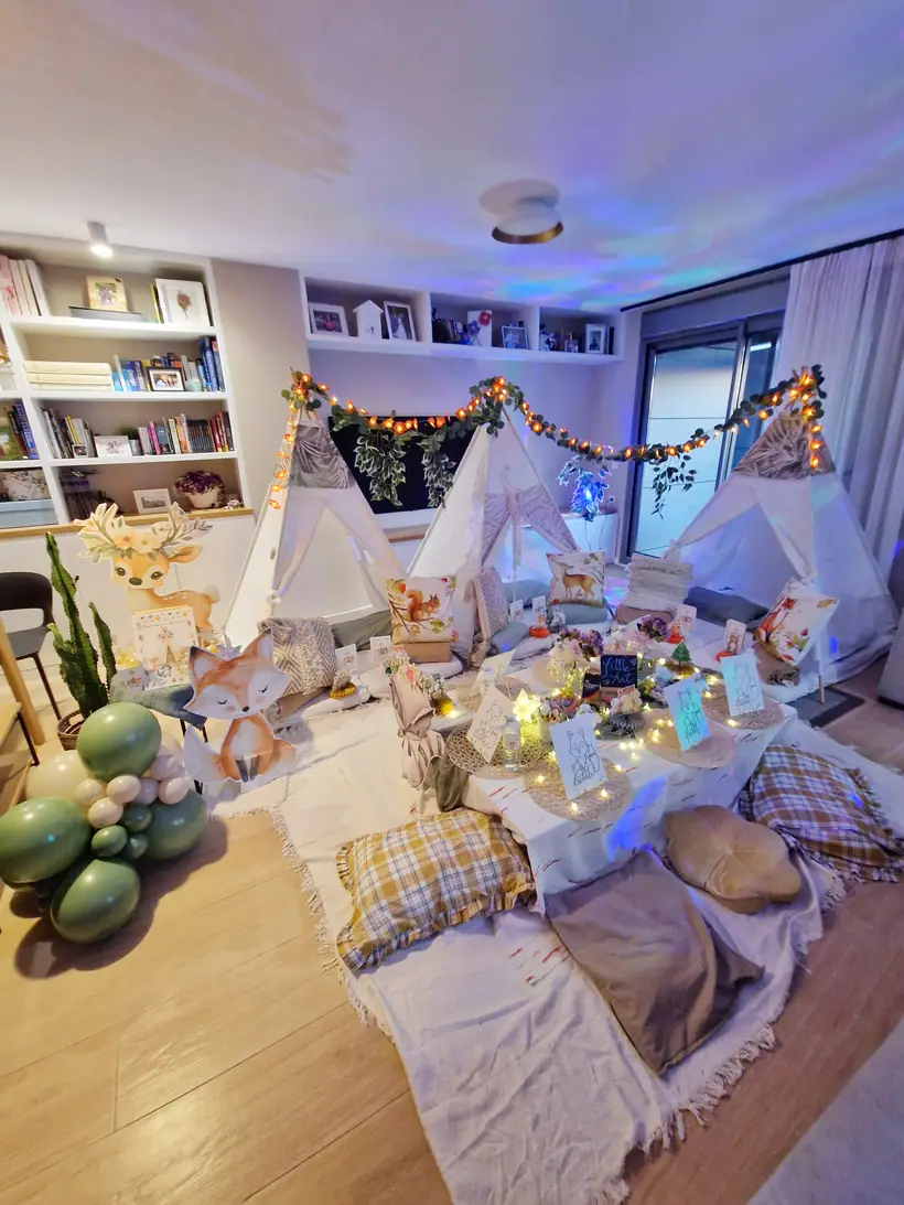 Fiesta infantil con tipis en Zaragoza — Spazio Mágico