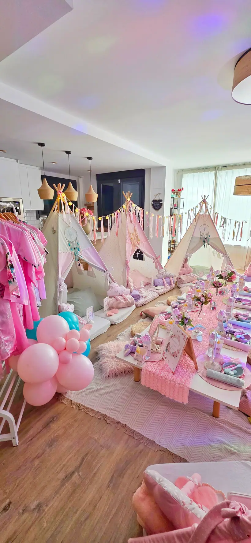Fiesta infantil con tipis en Zaragoza — Spazio Mágico