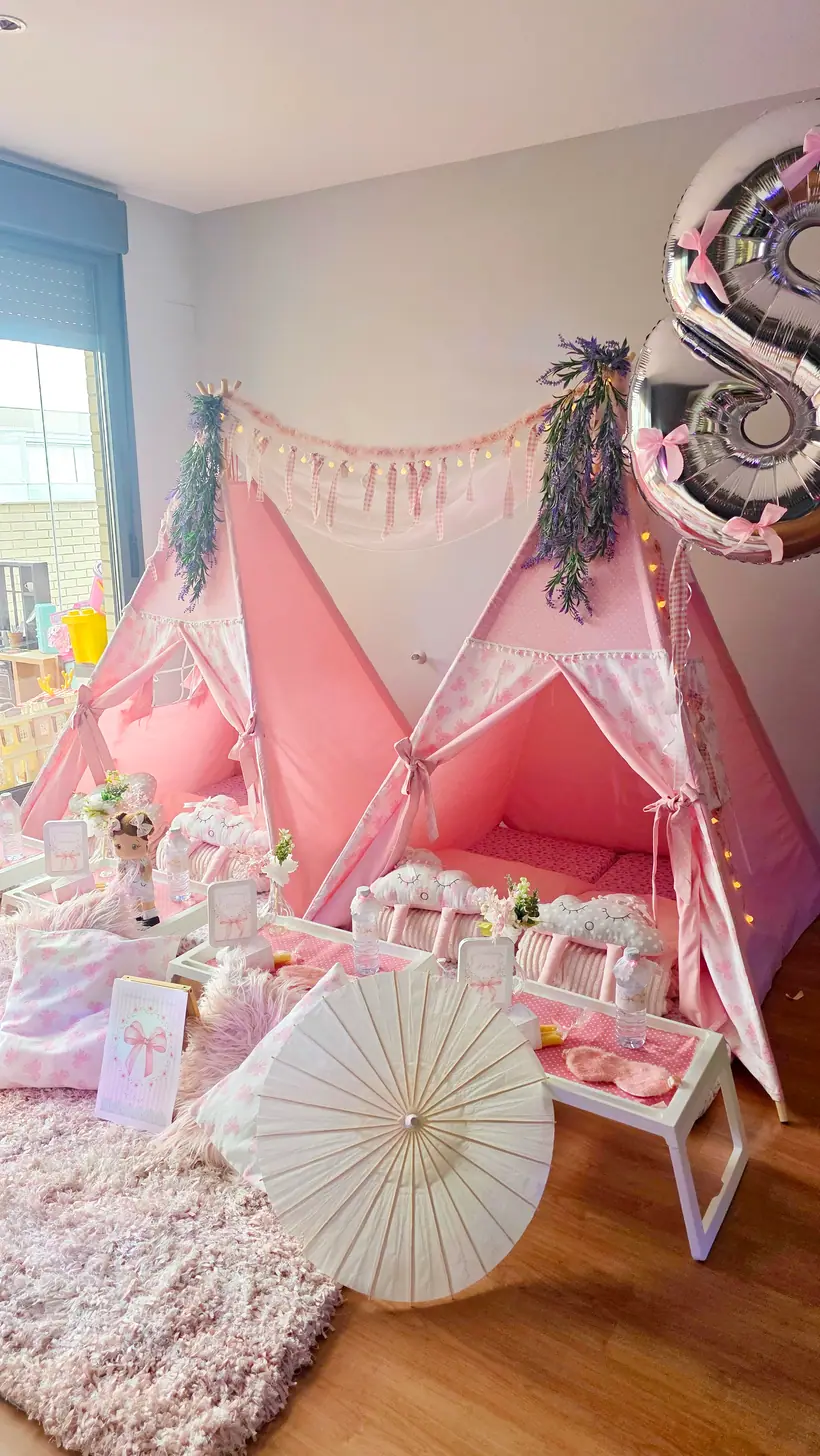 Fiesta infantil con tipis en Zaragoza — Spazio Mágico