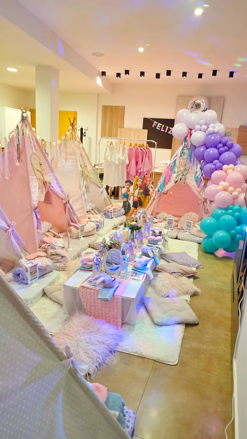 Fiesta infantil con tipis en Zaragoza — Spazio Mágico
