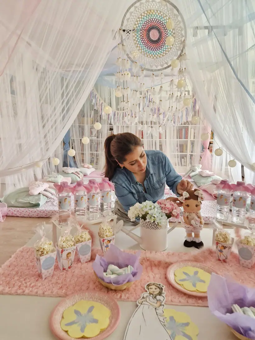 Fiesta infantil con tipis en Zaragoza — Spazio Mágico