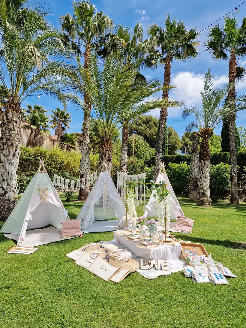 Fiesta infantil con tipis en Zaragoza — Spazio Mágico