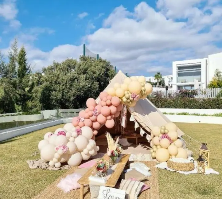 Fiesta infantil con tipis en Zaragoza — Spazio Mágico